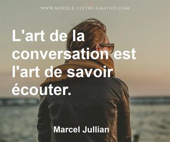 Citation de Marcel Jullian