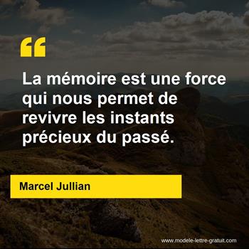 Citation Marcel Jullian