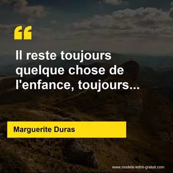 Citation Marguerite Duras