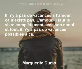 Citation de Marguerite Duras