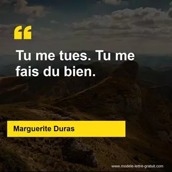 Citation Marguerite Duras