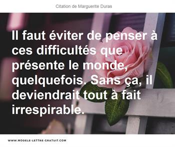 Citations Marguerite Duras