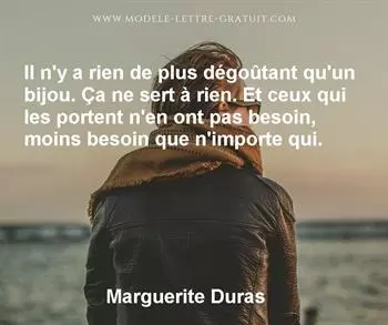 Citation de Marguerite Duras