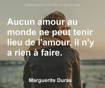 Citation de Marguerite Duras