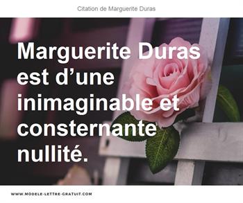 Citations Marguerite Duras