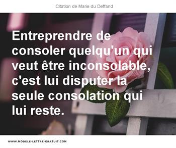 Citations Marie du Deffand