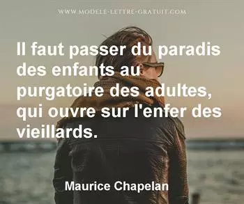 Citation de Maurice Chapelan