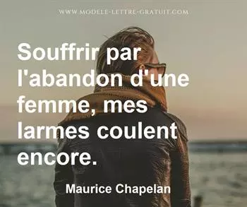 Citation de Maurice Chapelan