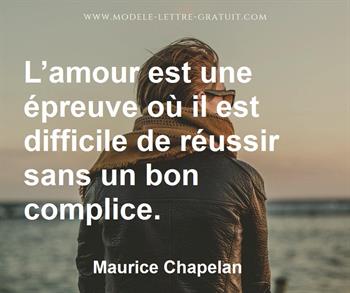 Citation de Maurice Chapelan