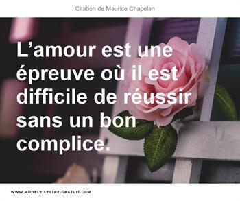 Citations Maurice Chapelan