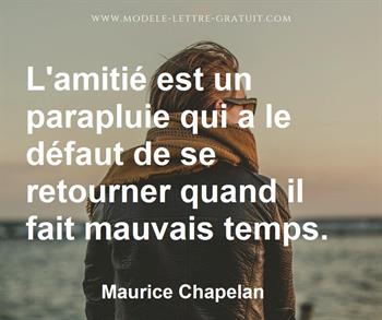 Citation de Maurice Chapelan