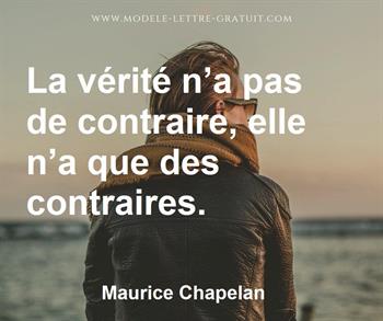 Citation de Maurice Chapelan