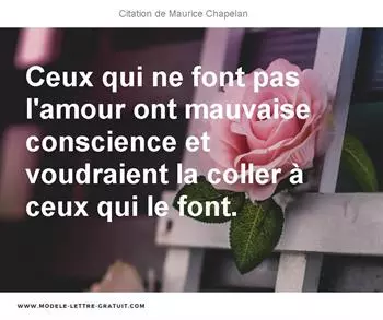 Citations Maurice Chapelan
