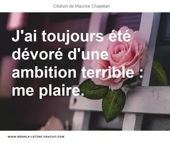 Citations Maurice Chapelan