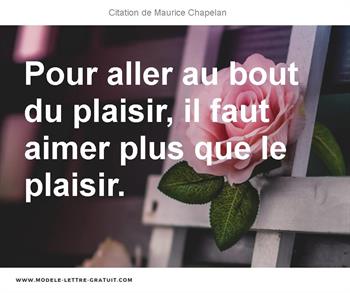 Citations Maurice Chapelan