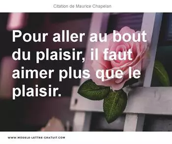 Citations Maurice Chapelan