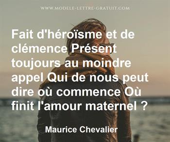 Citation de Maurice Chevalier