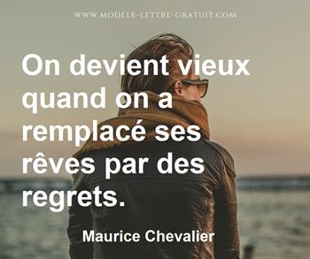 Citation de Maurice Chevalier