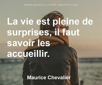 Citation de Maurice Chevalier