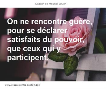 Citations Maurice Druon