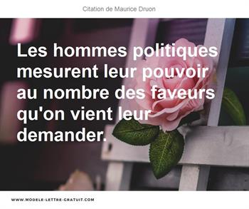 Citations Maurice Druon