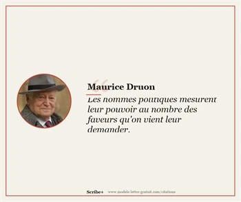 Citations Maurice Druon