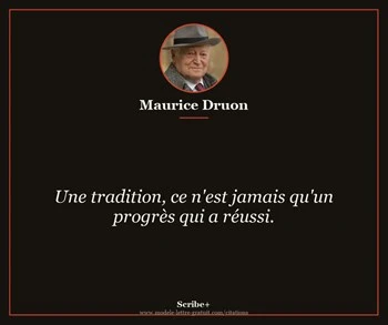 Citation de Maurice Druon