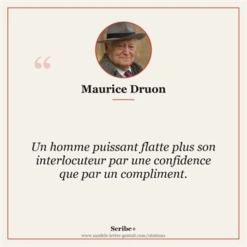 Citation Maurice Druon