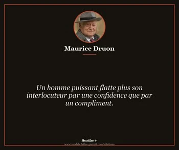 Citation de Maurice Druon