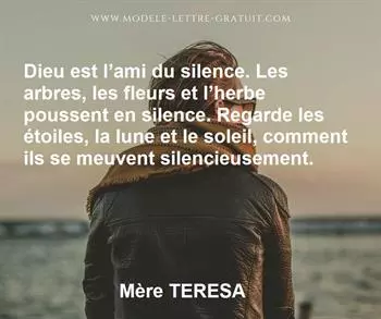 Citation de Mère TERESA