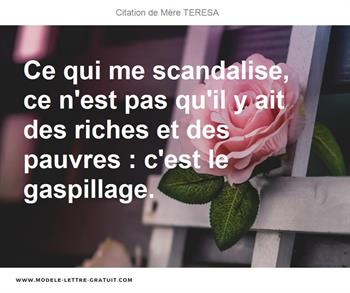 Citations Mère TERESA