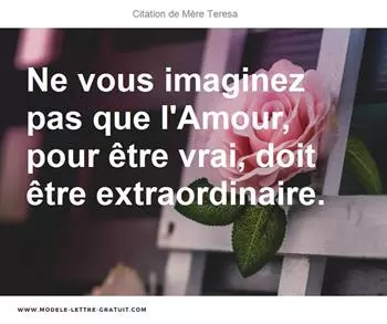 Citations Mère Teresa