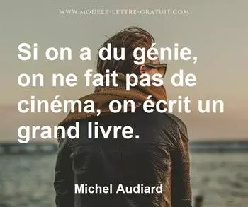 Citation de Michel Audiard