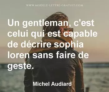 Citation de Michel Audiard