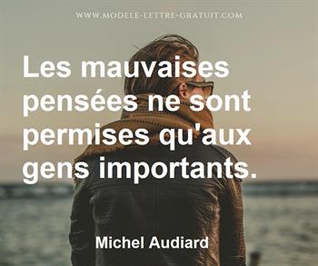 Citation de Michel Audiard