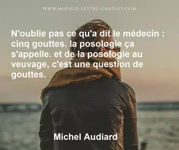 Citation de Michel Audiard