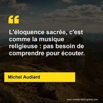 Citation Michel Audiard