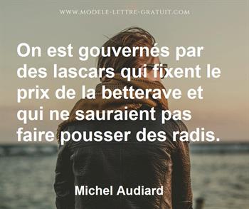 Citation de Michel Audiard