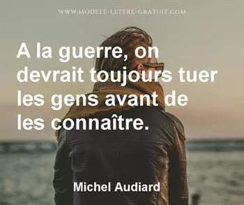 Citation de Michel Audiard
