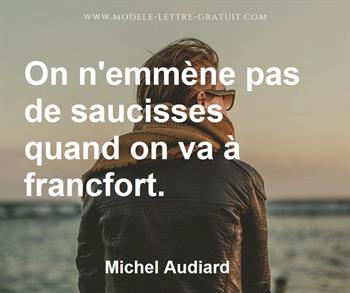 Citation de Michel Audiard