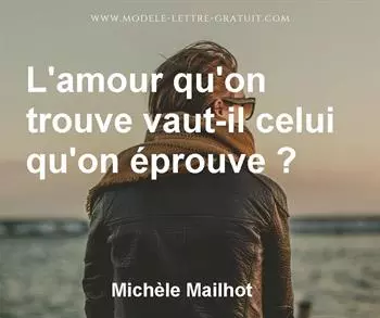 Citation de Michèle Mailhot