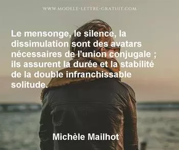 Citation de Michèle Mailhot