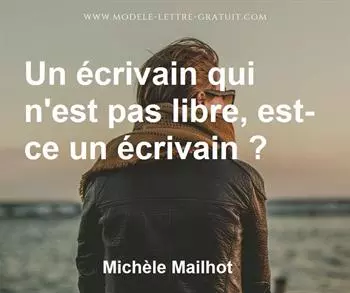 Citation de Michèle Mailhot