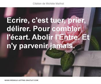 Citations Michèle Mailhot