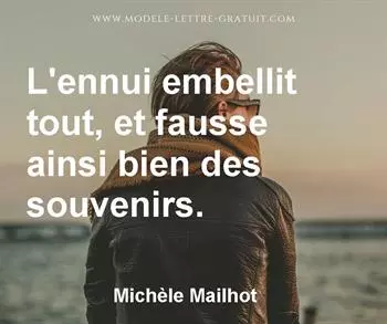 Citation de Michèle Mailhot
