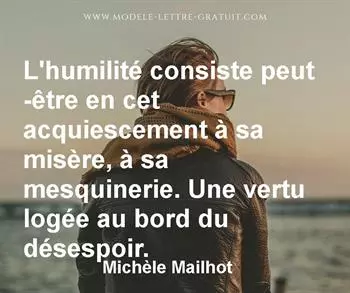 Citation de Michèle Mailhot