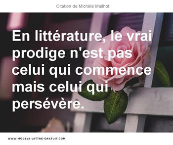 Citations Michèle Mailhot