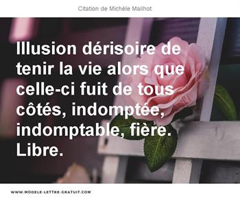 Citations Michèle Mailhot