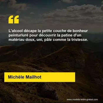 Citation Michèle Mailhot
