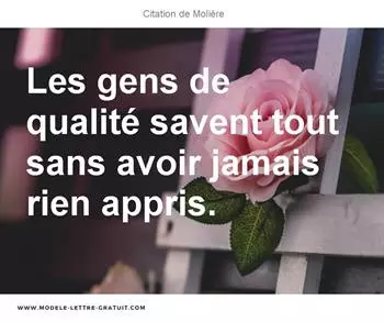 Citations Molière